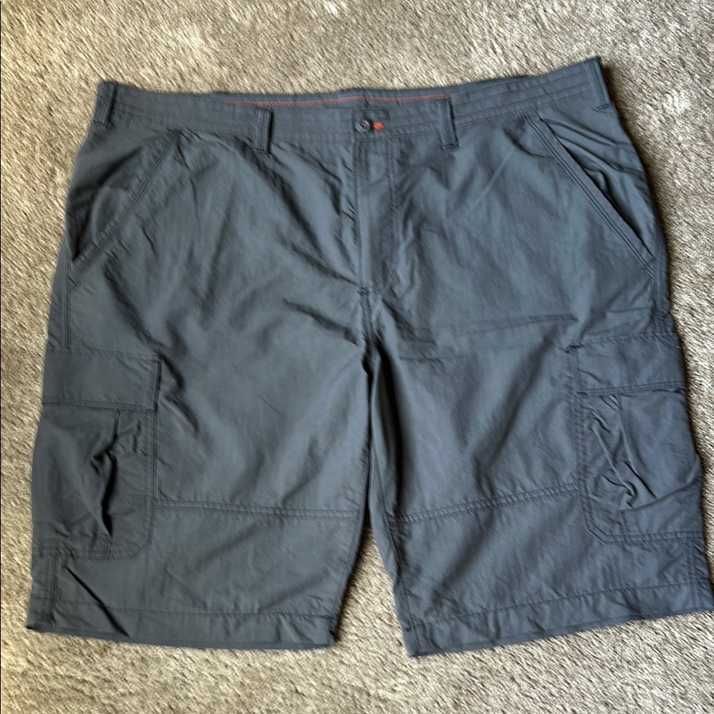Eddie Bauer Men's Charcoal Cargo Shorts